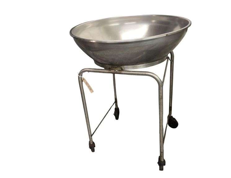 Large Bowl 31 Inches Wide 8 Inches Deep on Portable Cart image