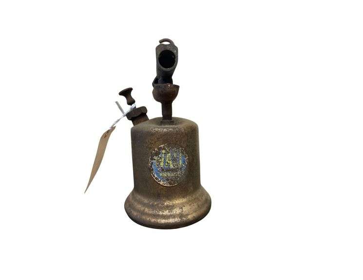 Antique Blow Torch-  The Otto Bernz Co. 9"x6"x10" image