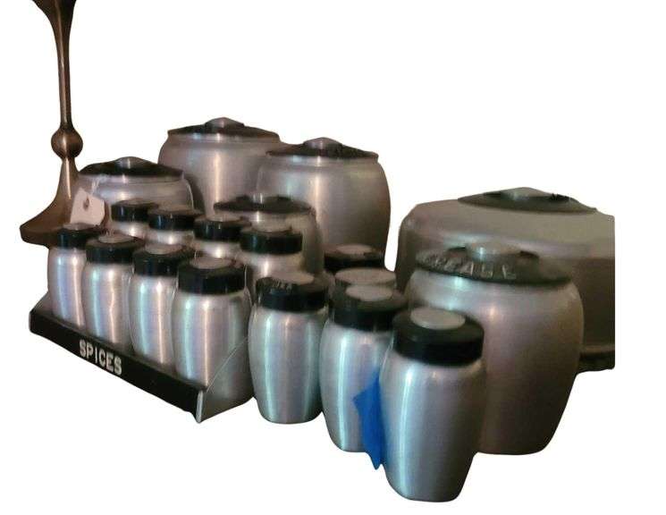 Vintage Spice Jars image