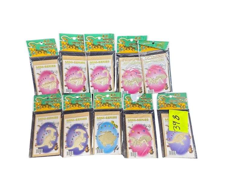 Mini Woodcraft Kits - Lot of 10 image
