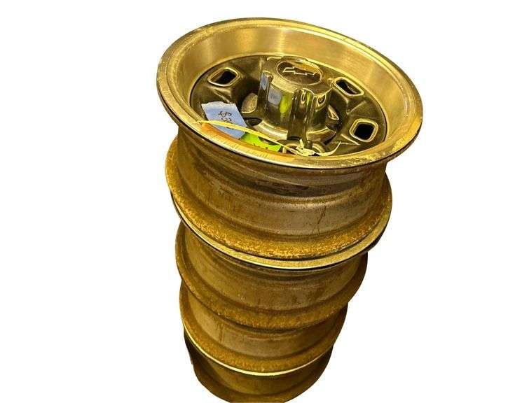 Set of 4 Chevy 14" Rally Wheels image