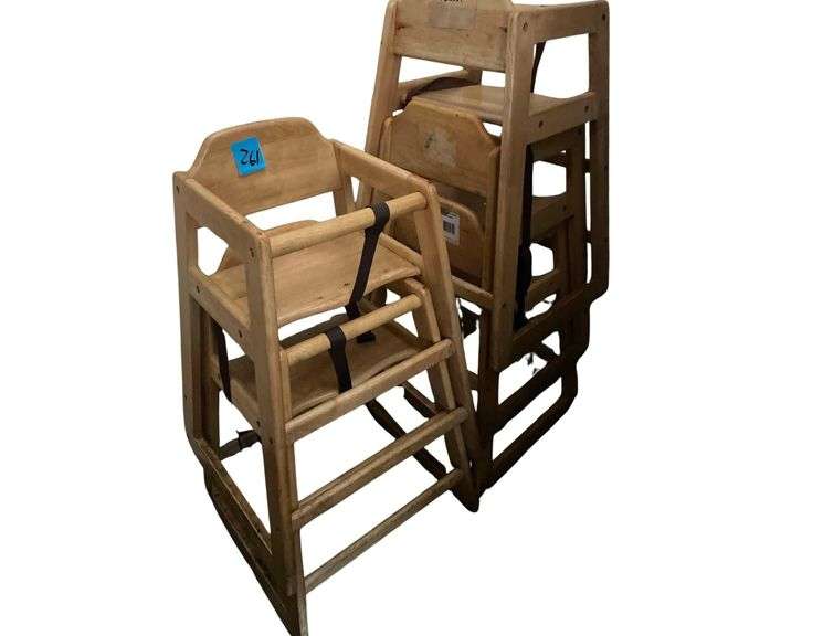 5 Wooden High Chairs image