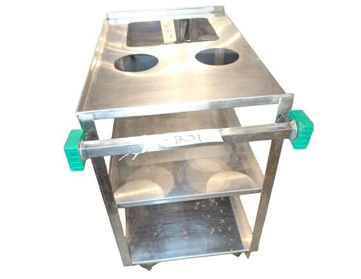 Stainless Steel Push Cart image