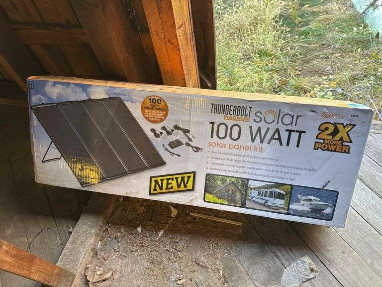 Thunderbolt Magnum Solar Panel Kit - 100W image