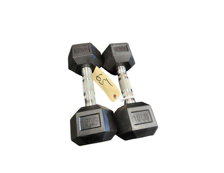 2 - 15LB Dumbbells image