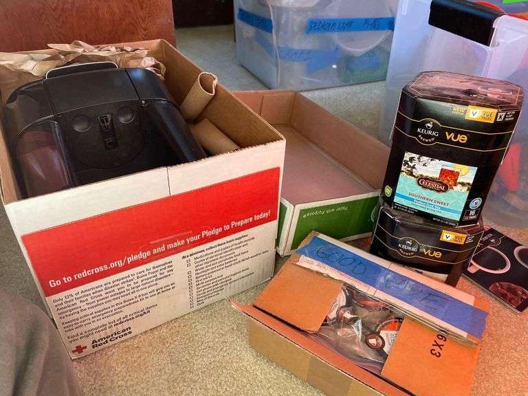 Vue Coffee K Cup Machine 3 Boxes of Coffee image