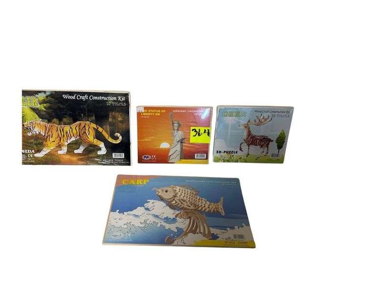 4 - Wooden 3D Puzzles image