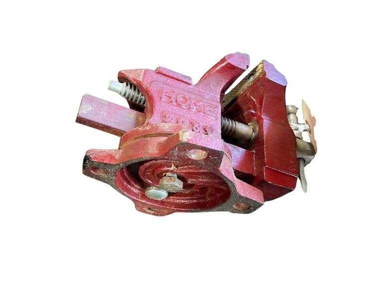 2 Vice Clamps a Home 203 1/2 and a Table Clamp vice image