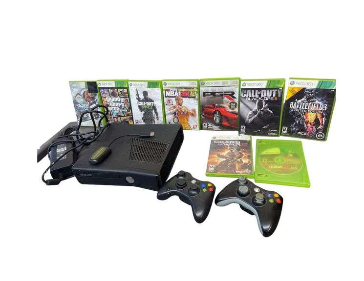 Game Boy 360 With 9 Games 2 Controllers image