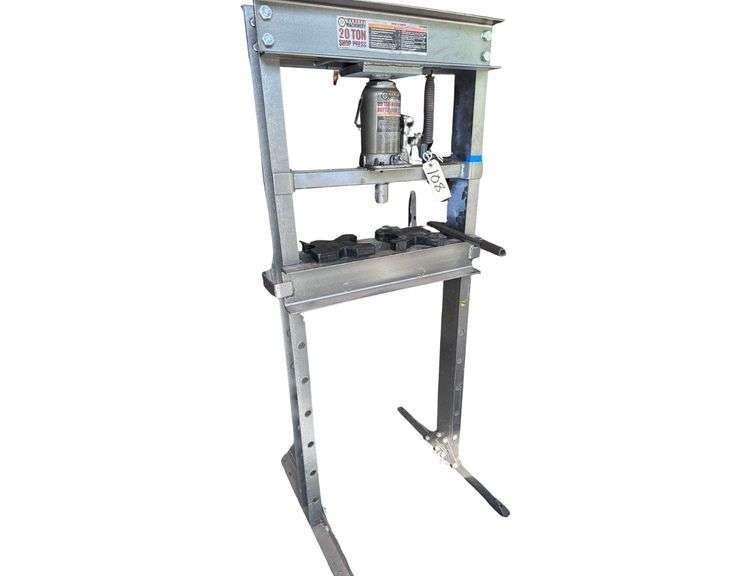Central Machinery Shop Press - 20 Ton image