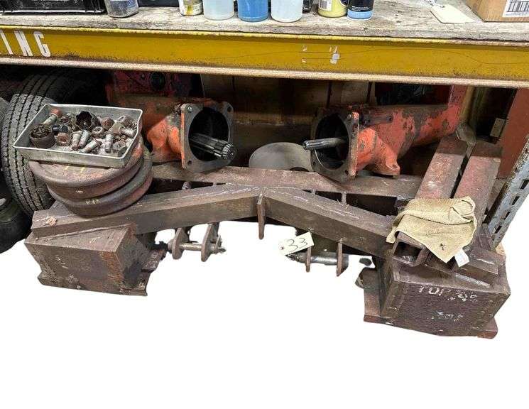 Custom Welded 5' Frame & 2 Final Drives to Suit Excavator image