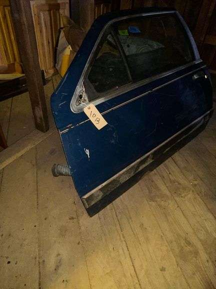 Vintage Car Passenger Front Door image