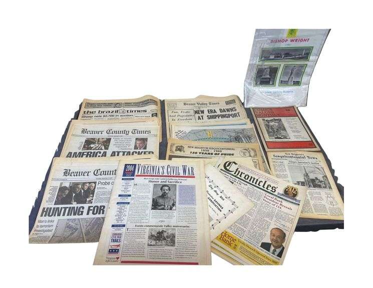 Beaver County Times 1958 Shippingport Dedicated, Sept. 12, 2001 New York Attacked image