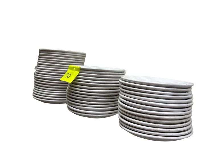 World China 6.5” Ceramic Saucers image