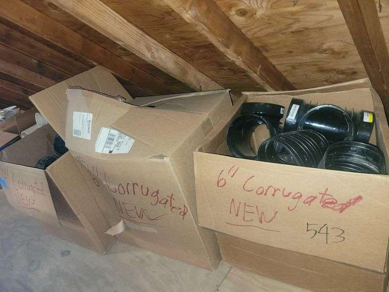 3 Boxes of 6" Corrugated New image