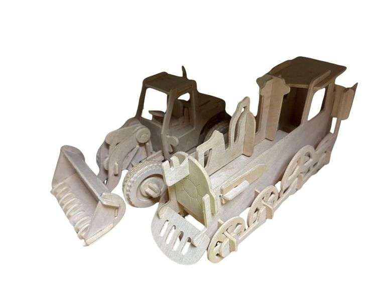 Wood Craft Train and Loader image