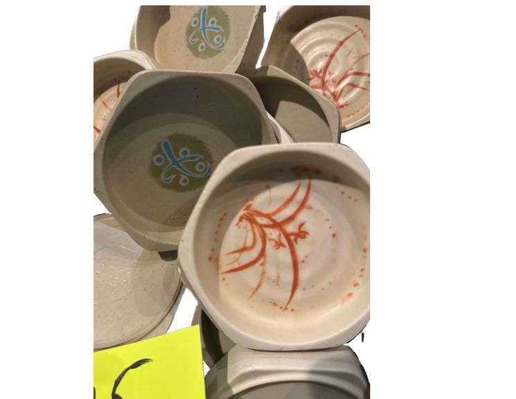 Dish Tub full of Shallow, Stackable Poly Ramekins image