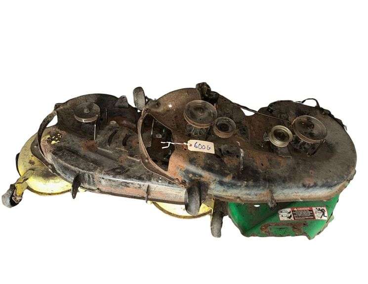 4 Mower Decks - 2 John Deere, 2 Craftsman - Approx. 40" image