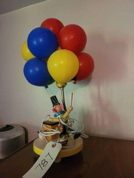 Vintage Clown Lamp 20" image