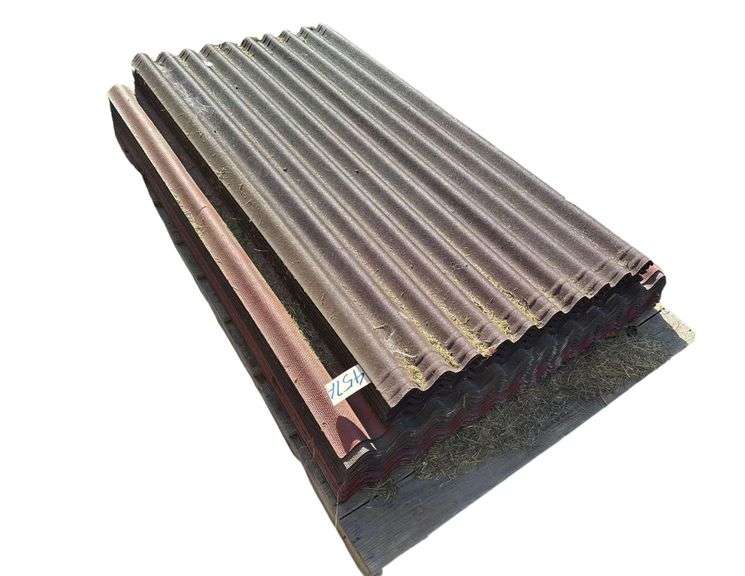 Pallet of Ondura Roofing/Siding Panels - 39" x 80 & 48" x 80" image