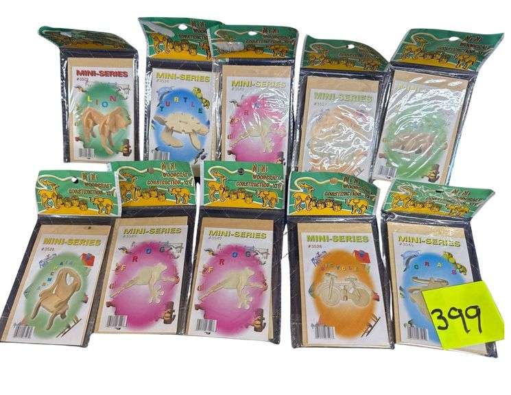 Mini Woodcraft Kits - lot of 10 image