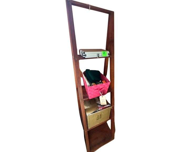 4 Tier Leaning Wall Shelf image