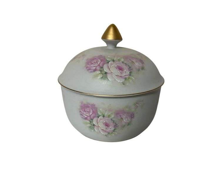 Ibis Porcelain Trinket Bowl Made In Portugal - 6.5 in. Diameter image