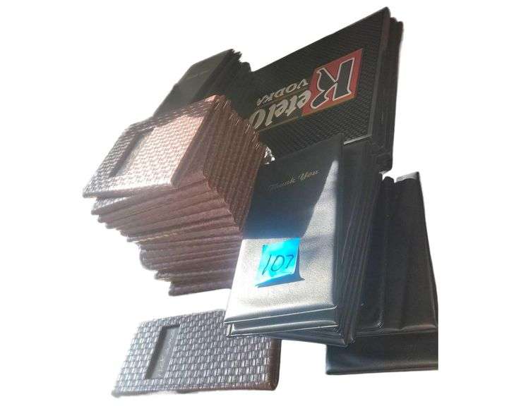 Restaurant Check Presenters And Bar Mat 16x16" image