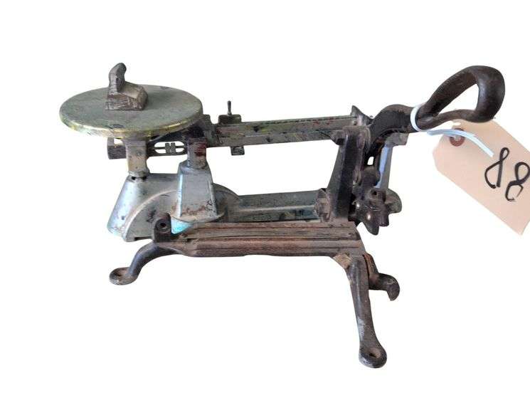 Scale with Weights, Vintage Cutter. image
