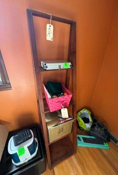 4 Tier Leaning Wall Shelf image