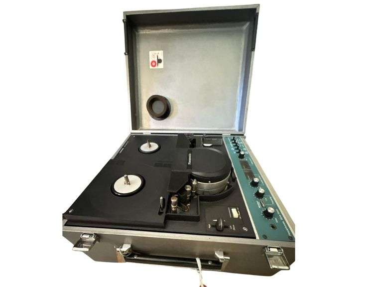 Vintage Panasonic Portable Reel to Reel Player image