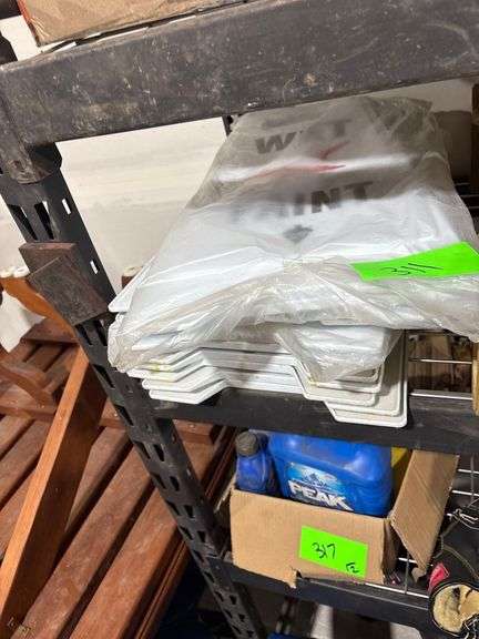 Various Tough Guy Wet Paint Signs image