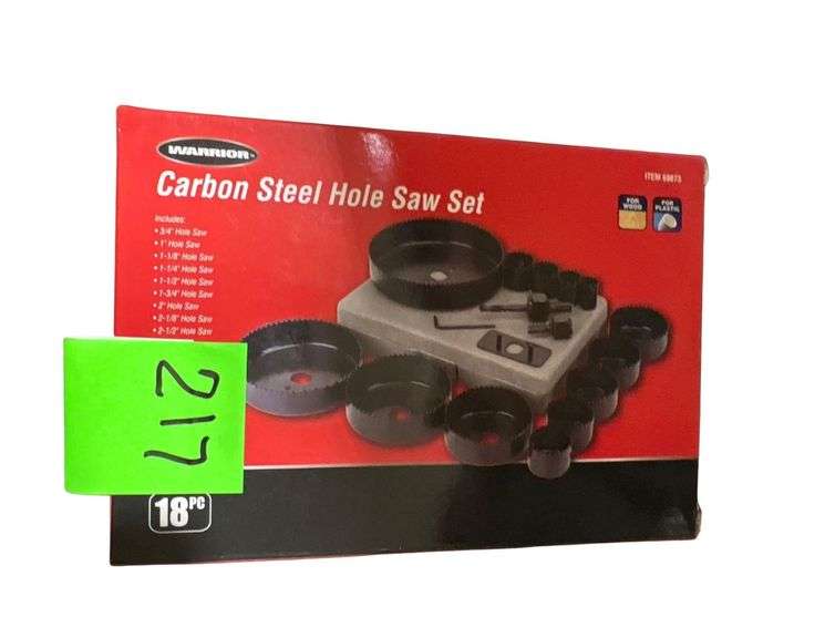 Warrior Carbon Steel Hole Saw Set image