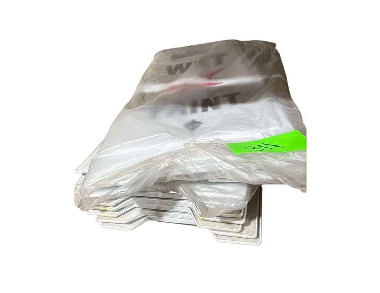 Various Tough Guy Wet Paint Signs image