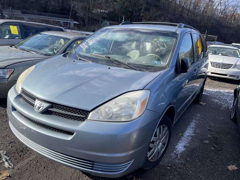 BLUE, 2005, TOYOTA SIENNA, 5TDZA23C75S266626 image