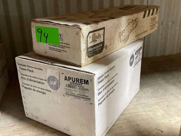 Apurem Power Center, Aquapure Software with a Jandy Salt Chlorinator image