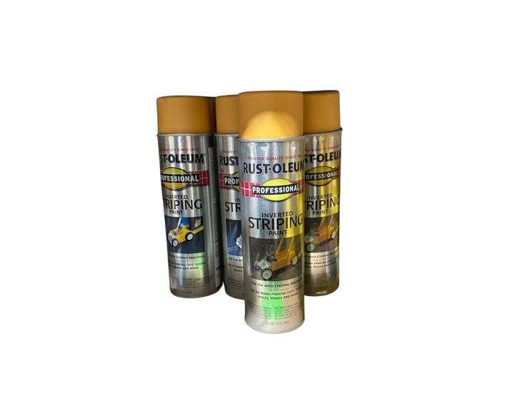 (10) Rust-Oleum Inverted Striping Paint Cans image