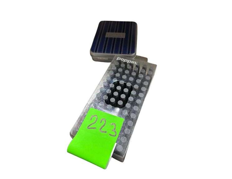 Poppin. Grip Grass, Fossil Slim Card Case in Case image
