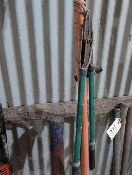 1- Long Handled Pruner, 1- Short Handled Pruner,  Metal Drive Pipe image