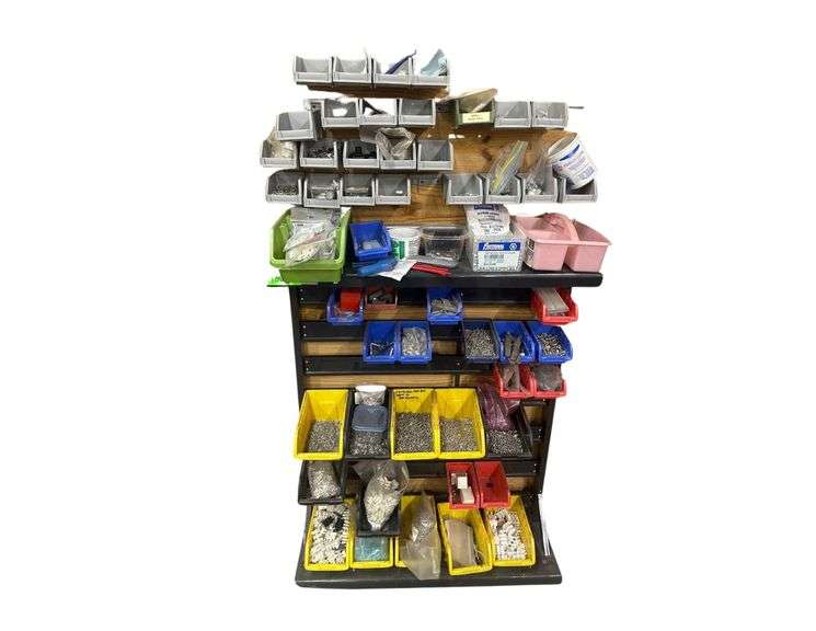 Hardware Organizer Rack w/ Bins image