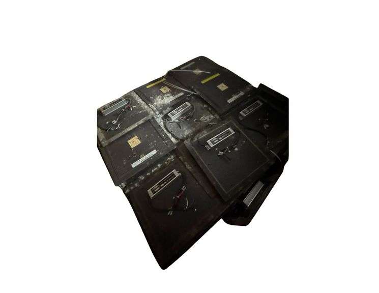 Gaylord Full of Autec Power Systems LED Drivers Mounted on Aluminum Plates image