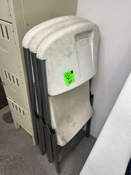 3 Lifetime Folding Chairs image