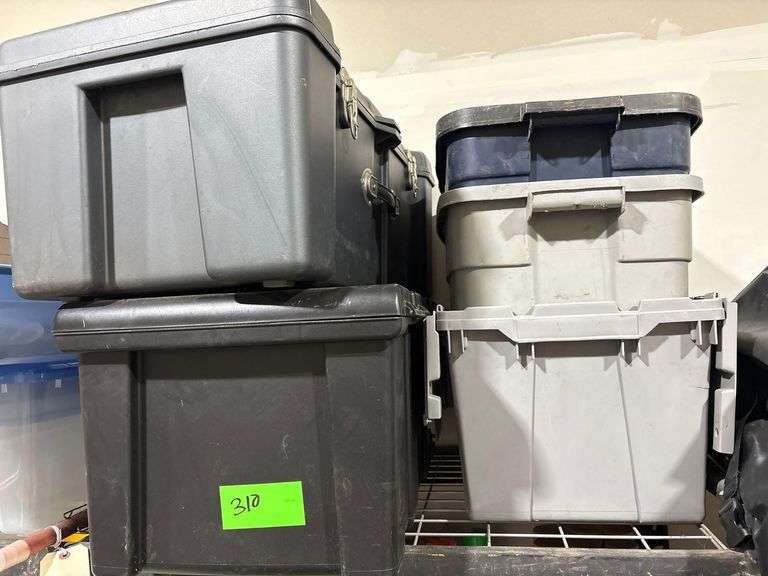2 Bins with Latches, 3 Bins image