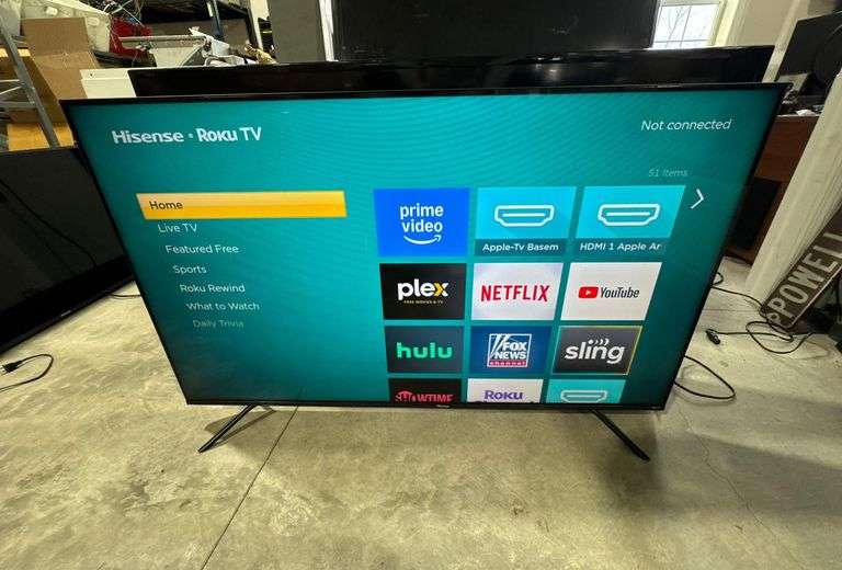 Hisense 55” LED LCD Television Model 55R8F5 image