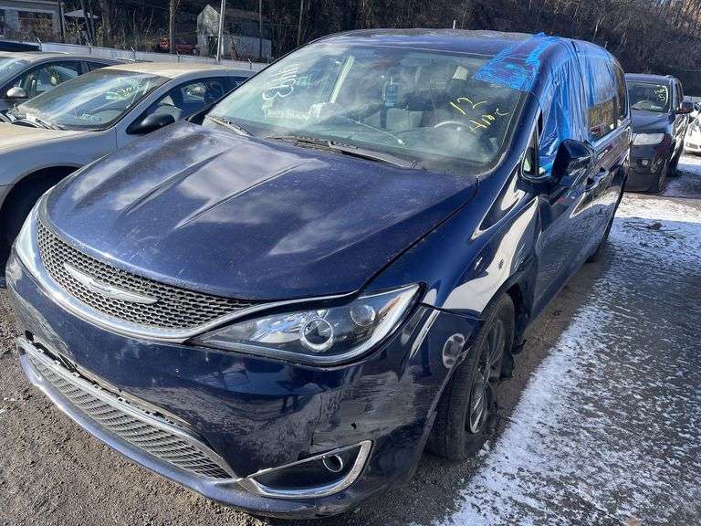 BLUE, 2019, CHRYSLER PACIFICA, 2C4RC1FGXKR574493,  , image