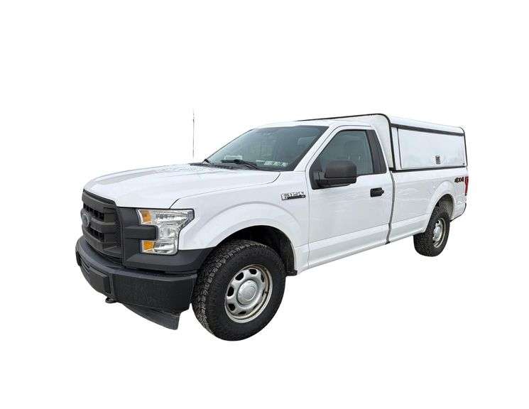 2017 Ford F-150 XL - 4x4 - 147,850 Miles - 8ft Bed with ARE Utility Cap - VIN: 1FTMF1E86HKC80348 image