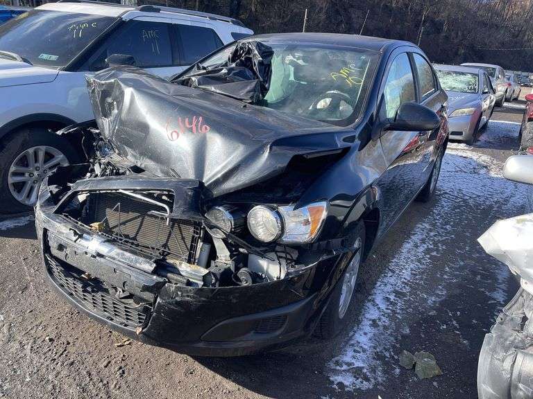 BLACK, 2015, CHEVROLET SONIC, 1G1JC5SH0F4106146,  ,LKM 102,002 image