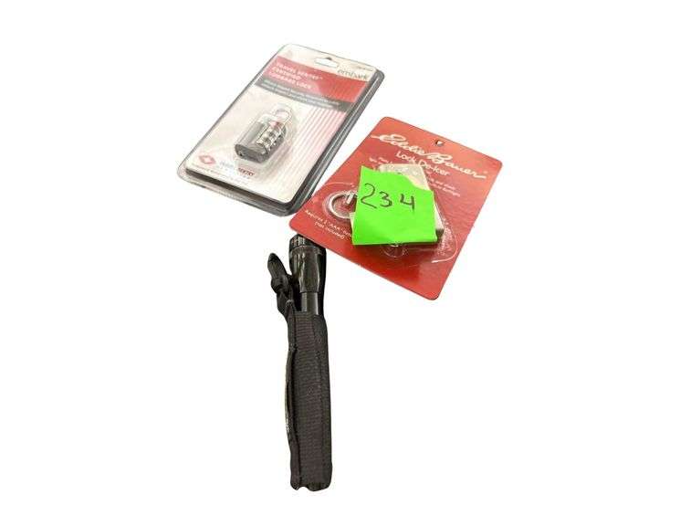 Flashlight, Luggage Lock Code, Lock De-Icer image