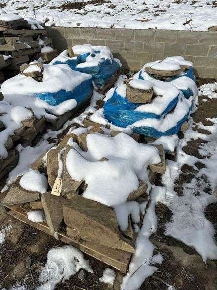 3 Pallets of Landscaping Stone image