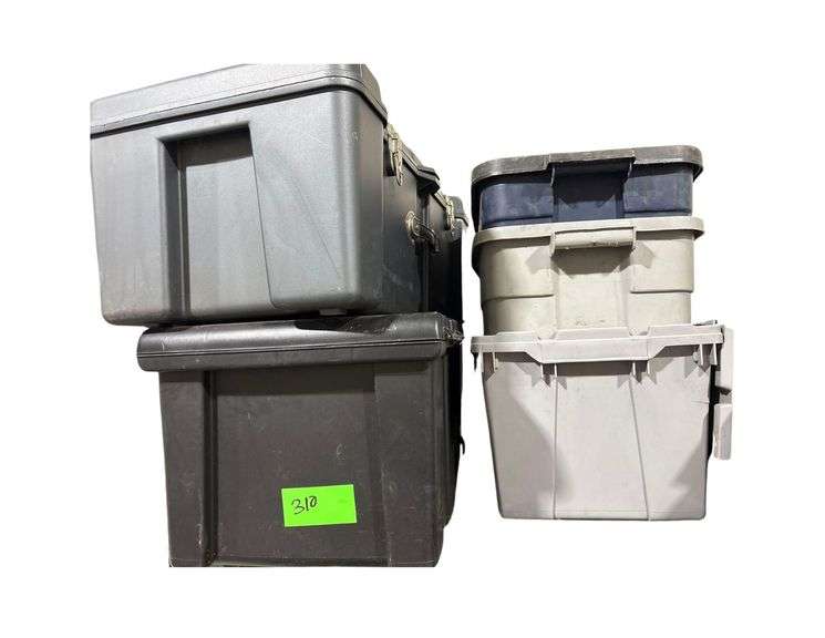 2 Bins with Latches, 3 Bins image